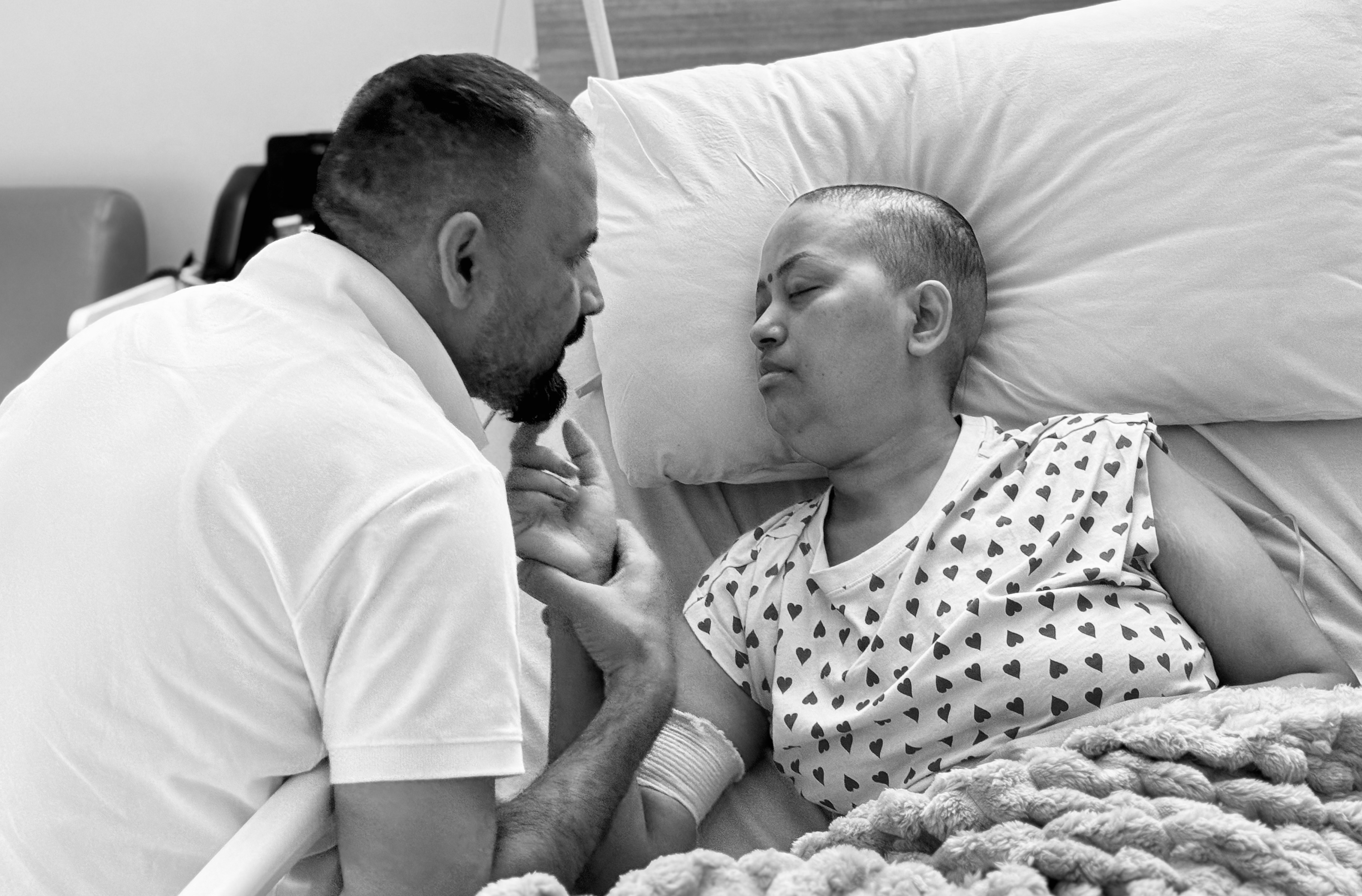 Sarita and Puskar at Peter MacCallum Cancer Centre